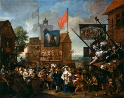 Southwark Fair by William Hogarth